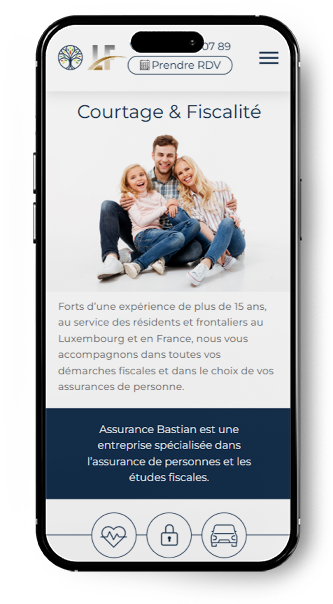 Site internet client