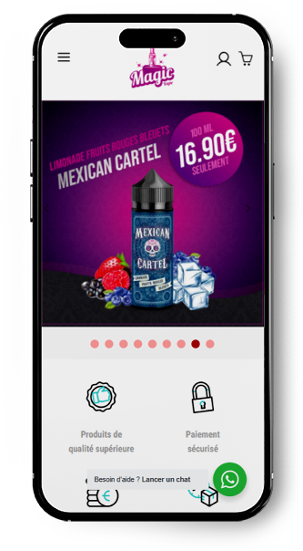 Site internet client